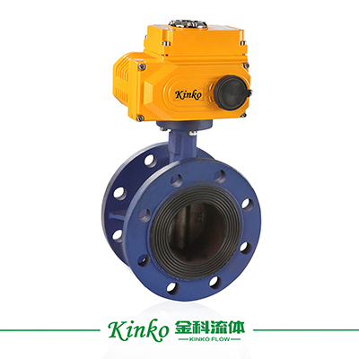 Electric Flanged Butterfly Valve